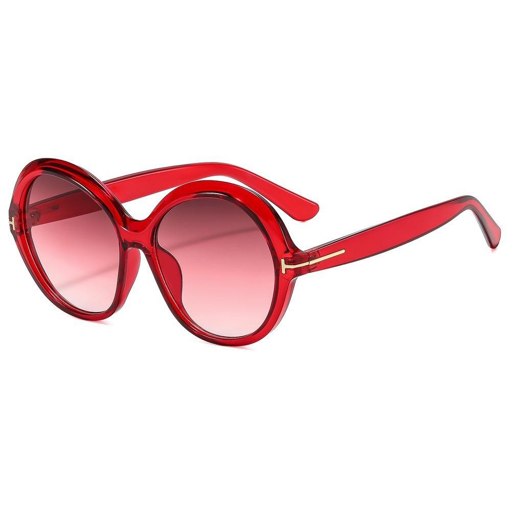 Occhiali da Sole Rotondi Uv400 Per Uomo e Donna Con Lenti Verdi Per Moda da Esterno e Protezione Solare