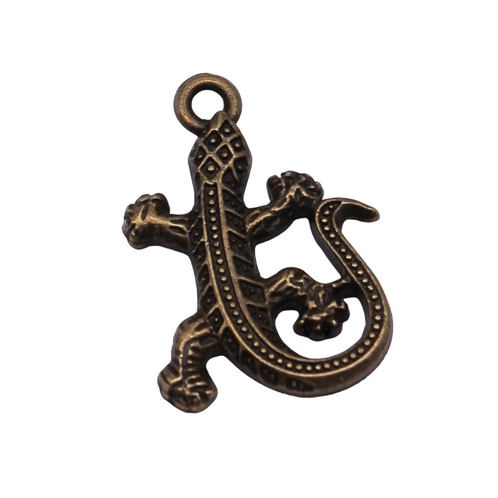 Frogs Insects Charms Vintage Alloy Pendants For Reptile Themed Jewelry