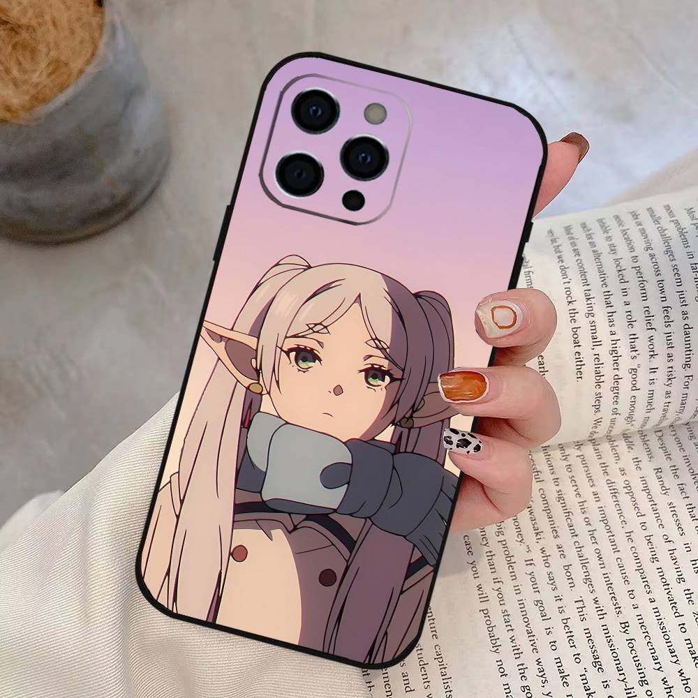 

Frieren Beyond Journey s End Phone Case Silicone Soft For IPhone 17 16 15 14 13 12 11 X XR Plus Pro Max Plus iPhone14ProMax