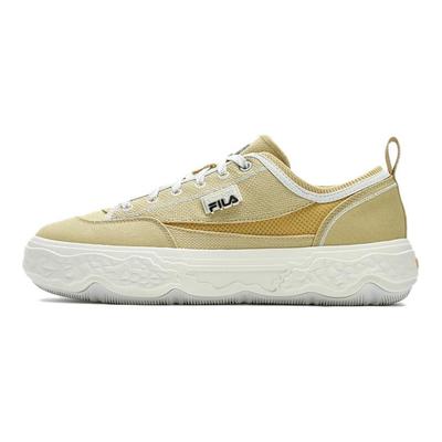 Rock Comfortable Durable Wear-Resistant Low-Top Canvas Shoes Men Sneakers Yellow F12M432305FNW