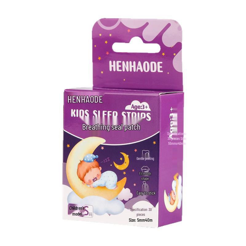 Children's Anti-Mouth Opening Sleep Strips - Mouth Breathing Prevention and Mouth Closure Tape