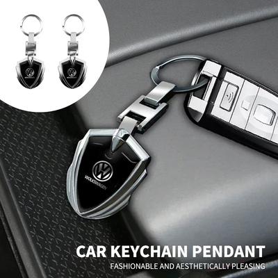 Car Styling Metal Keyring Keychain Auto Accessorie For VW GOLF POLO PASSAT TIGUAN TOURAN TOUAREG JETTA GTI Scirocco Xy6