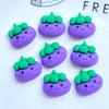 10 Stück Neue Harz Mini Süße Früchte Serie Flache Rückseite Scrapbooking Haarspangen Mitte Verzierungen DIY Zubehör