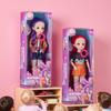 K-POP Devil Hunter Girl 12-inch Articulated Vinyl Figure with Sound and LED Lighting, Children's Poseable Action Toy