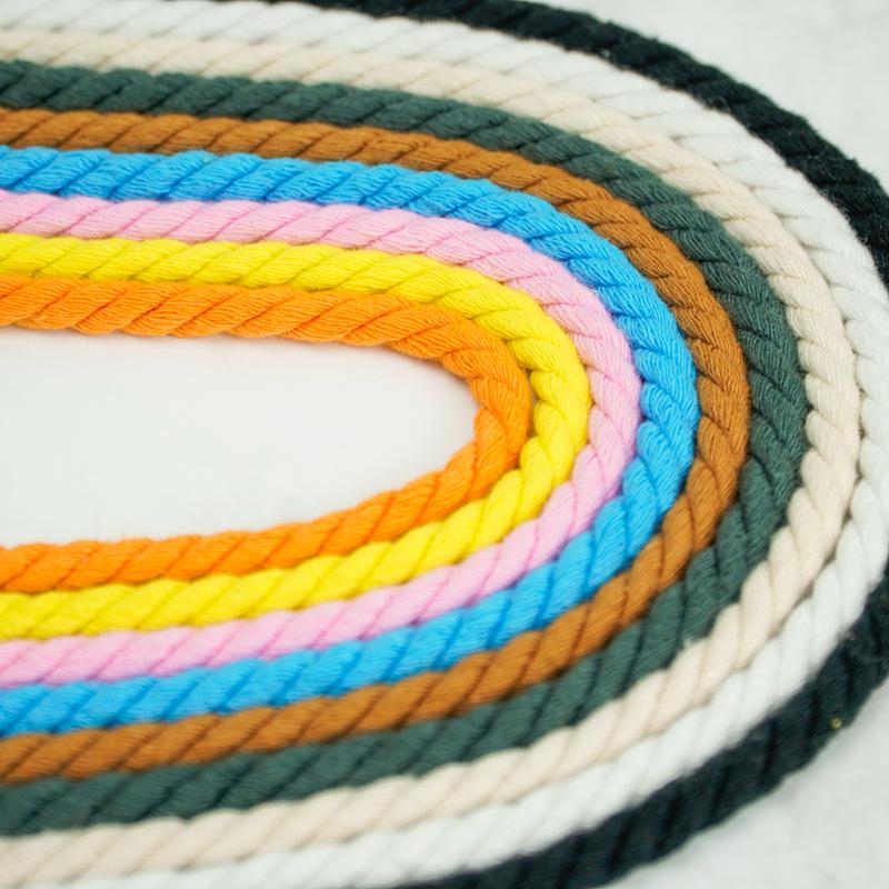 Round Shoelaces AF1/AJ1 0.6CM Thicker Cotton Shoelace Twisted Rope Laces Sneakers Boots Shoe laces for Shoes 120/140/160CM 1Pair