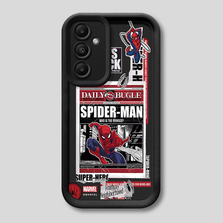 

Чехол для телефона Marvel Человек-паук для Samsung Galaxy A06 A72 A71 A52 A53 A15 A35 A73 A54 A25 A51 A55 Мягкий чехол Galaxy A72