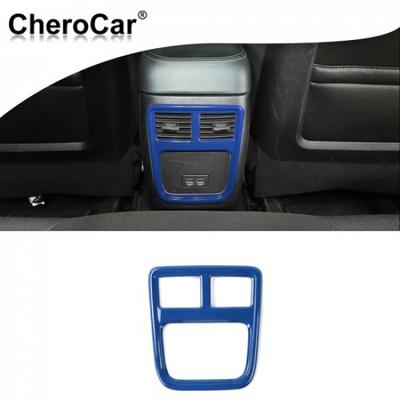 Blue  Rear Air Conditioner Outlet Vent Trim Frame Cover for Dodge Charger 11-22