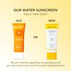 BELLAVITA Water Based Hydrating Sunscreen, SPF 50, Lightweight PA+++, For All Skin Types, No White Cast, Non - Greasy Finish, UV Protection, Broa