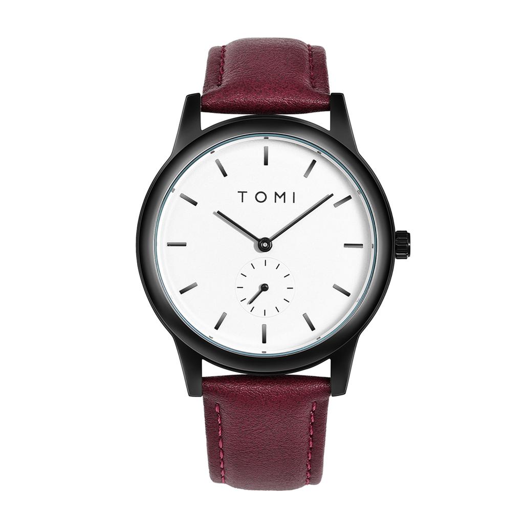 Fashion Men's Two Pin Half Belt Watch Casual and Minimalist Men's Quartz Watch