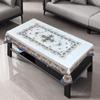 High-Grade Luxury PVC Tablecloth: Waterproof, Oil-Proof & Scald-Resistant, New Chinese Style for Round Tables