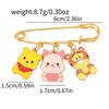 Winnie the Pooh Tigger Metal Pin Mickey Minnie Mickey Mouse Alloy Drip Brooch