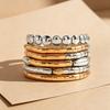 Stackable Multi Layer Choker Layered Woven Bangle Fashion Bohemian Collarbone Chain  Gift