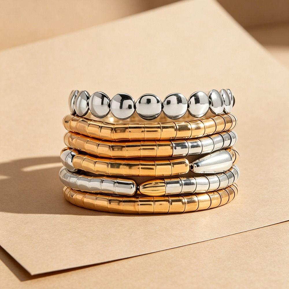 Stackable Multi Layer Choker Layered Woven Bangle Fashion Bohemian Collarbone Chain Gift