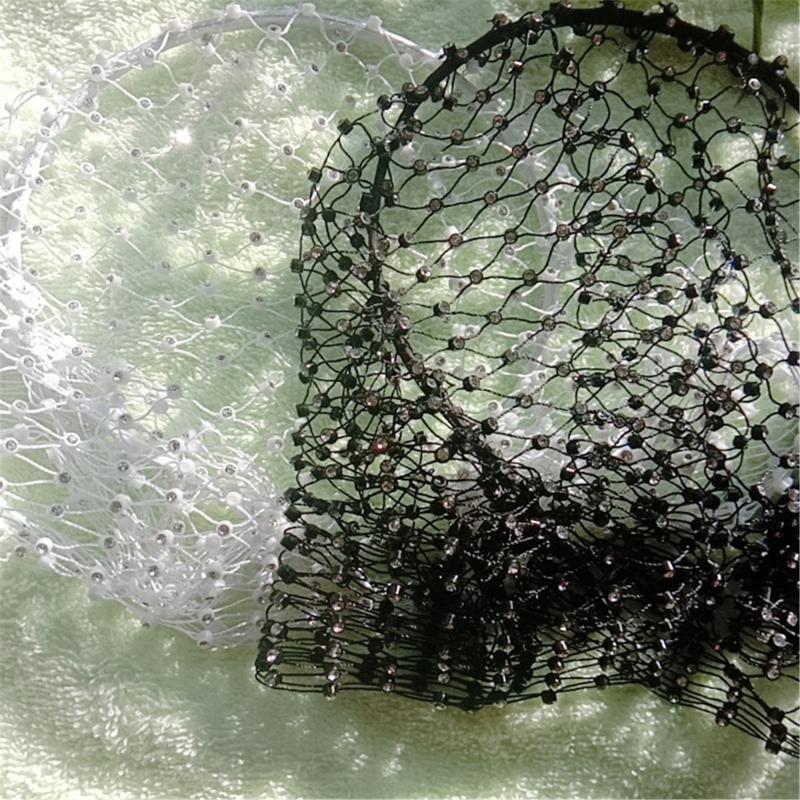 Kreatives Netz-Gesichtsschleier-Stirnband Stilvolles Kopfschmuckstück Funkelnde Braut-Strasssteine Für Brautparty Hochzeitsaccessoires