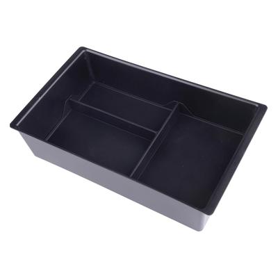 Center Console Armrest Storage Organizer Tidying Tray Box Fit For Chery Omoda 5 Black