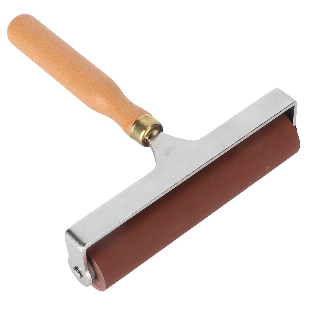 Brayer Soft Flexible Sturdy Durable Elastic Rubber Roller for Printmaking Scrapbooks15cm