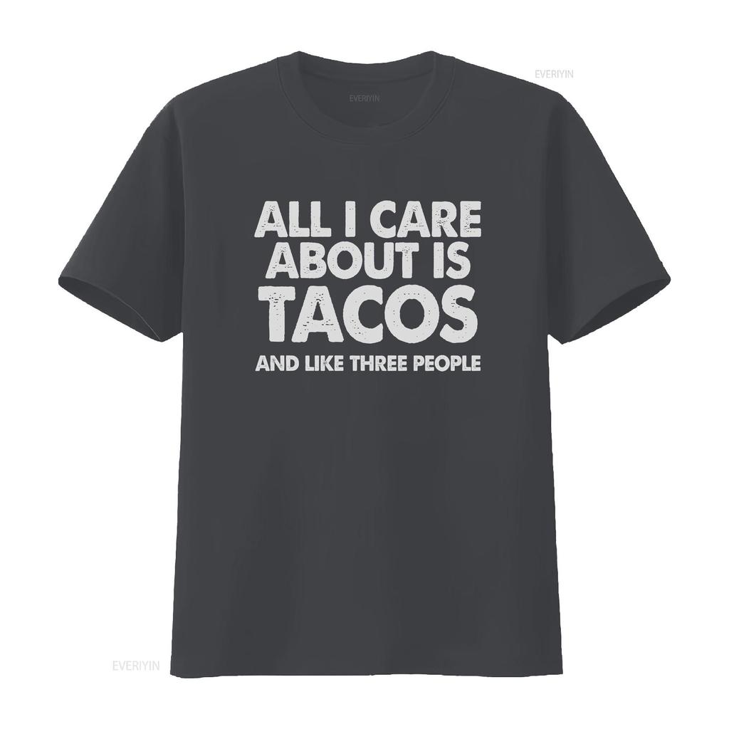 Taco Lover T Shirt Funny Foodie Tacos Forever Life Party Mexican Food vintage Washed Soft homme Comfortable fashion