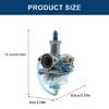 Transparent Float Bowl Oil Cup Enhancing Motorcycle Acceleration for PZ26 to PZ32 Carburetors for CB125 XL125S TRX250