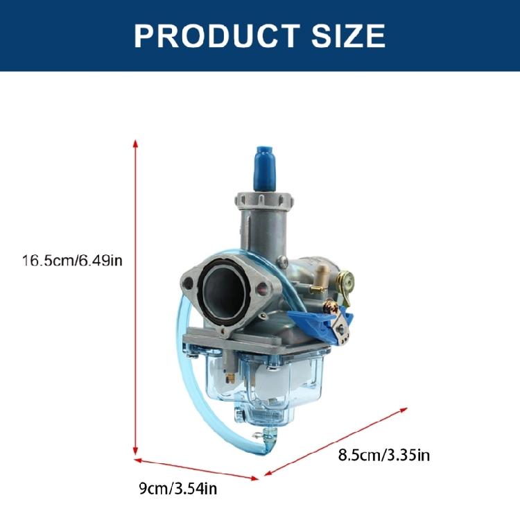 Transparent Float Bowl Oil Cup Enhancing Motorcycle Acceleration for PZ26 to PZ32 Carburetors for CB125 XL125S TRX250