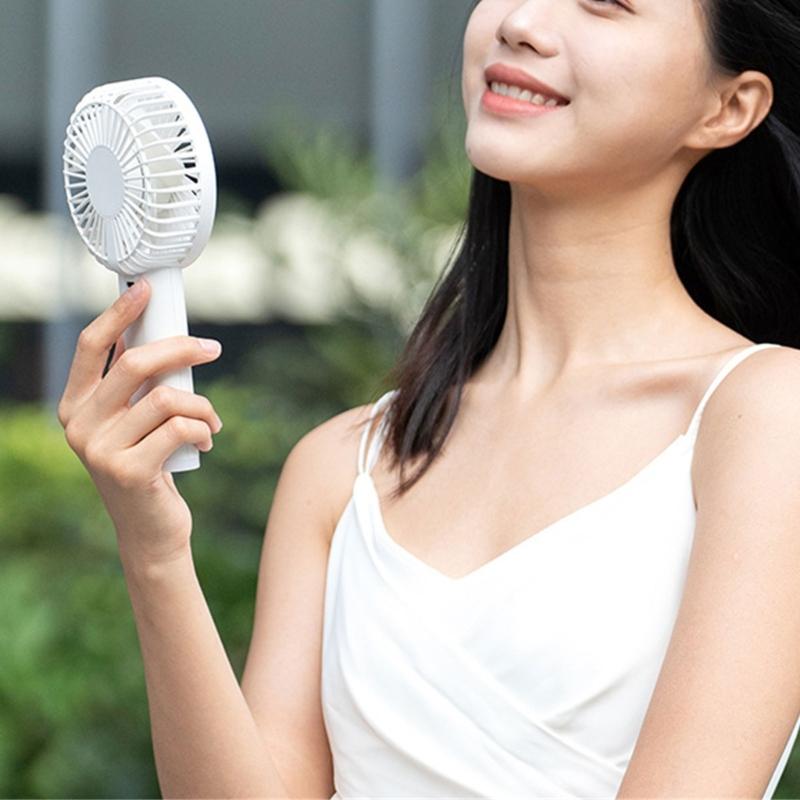 Rechargeable Fan Digital Fan USB Fan Camping Fan Powerful Fan USB Small Fan Suitable for Work School Bedroom Use