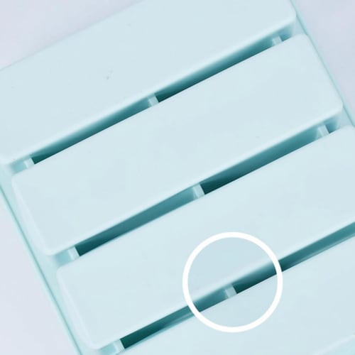 Silicone ice tray, rectangular ice, 4-hole ice making container, ice maker, ice tray, square ice, ice maker, large ice, ice making container, clear ic