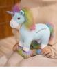Rainbow Unicorn Plush Toy Pendant - Children's Comfort Doll Gift