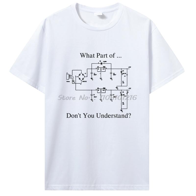 Electrical Engineer T-shirt Funny Engineering Sarcasm Tshirt Printed T Shirt Cotton Fitness Tops Tees Men's Clothing Oversized