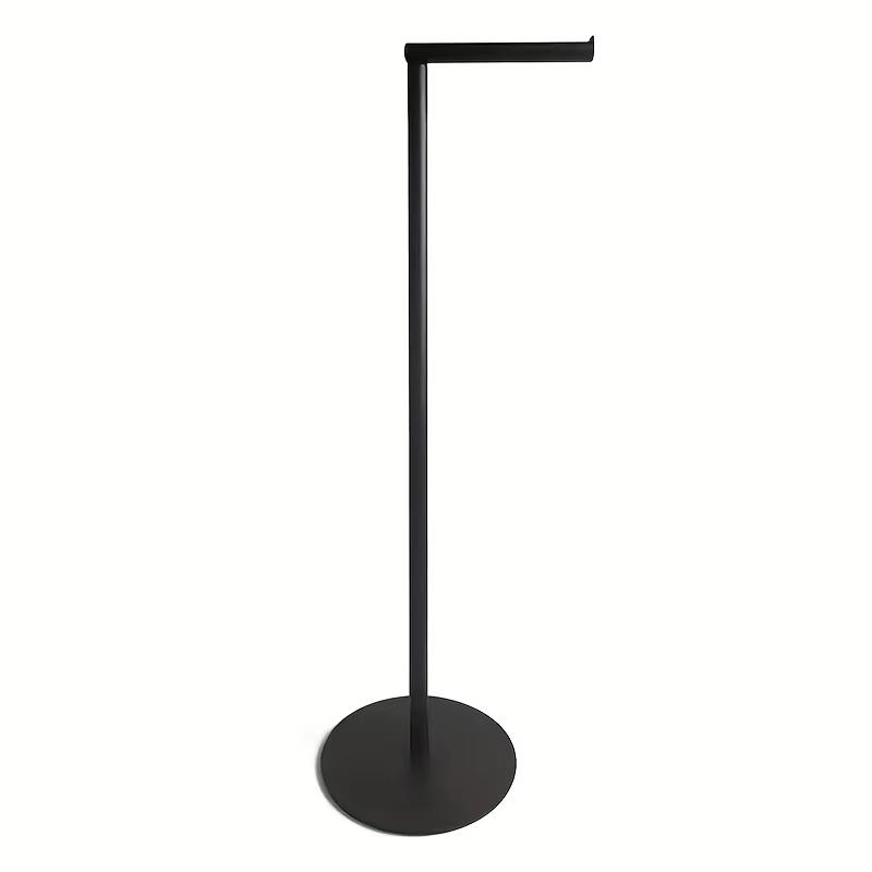 Toilet Paper Holder Bathroom Stand - Modern Stainless Steel Rustproof Freestanding Tissue Roll Rack Home Supplies