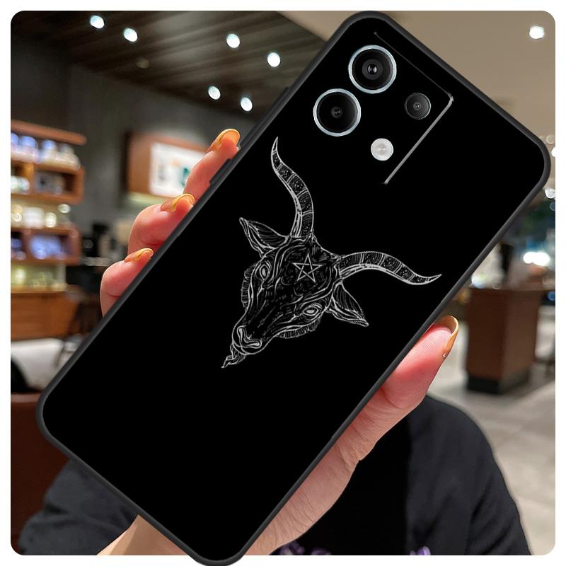 Ram Skull Skeleton Horror Case For Xiaomi Redmi Note 12 9 10 11 13 14 15 Pro Plus Cover For Redmi 13C 12C 10C 14C 15 C