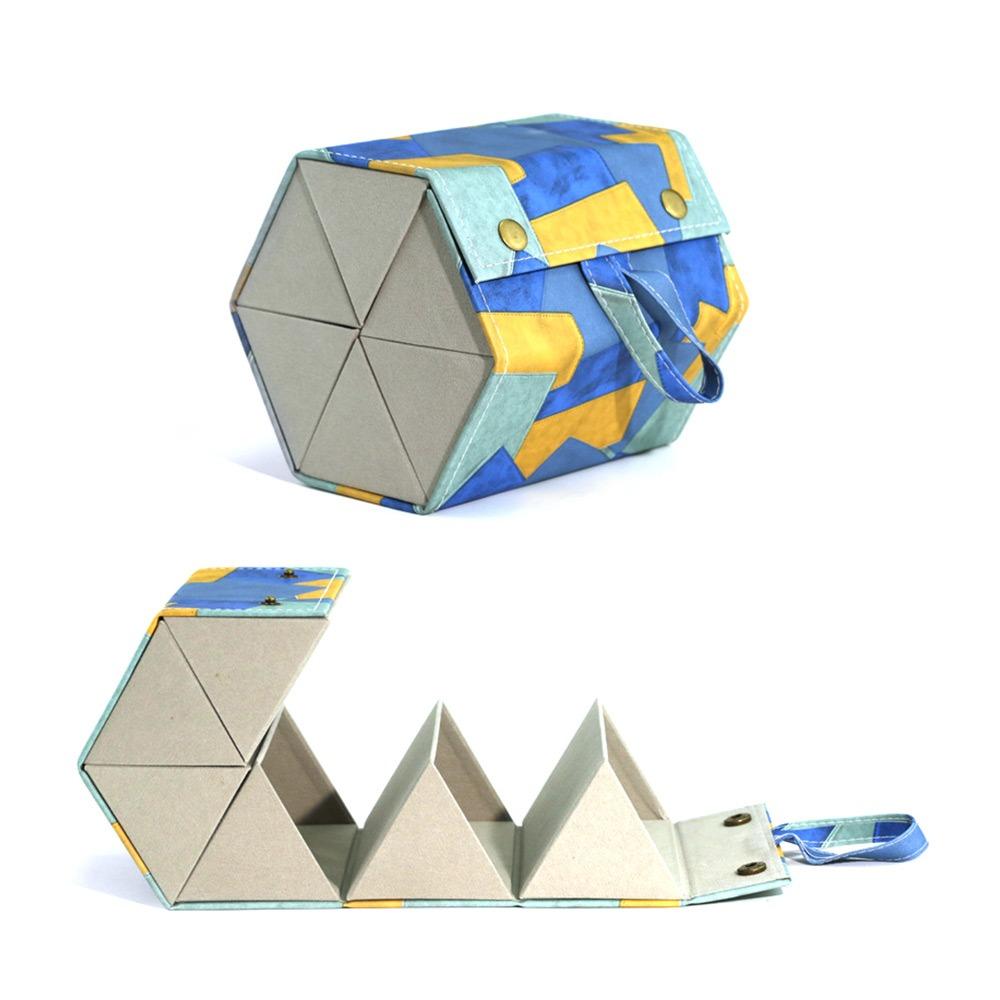 Compact Design Glasses Organizer Hard Shell Storage Box Portable Eyeglasses Holder  Display