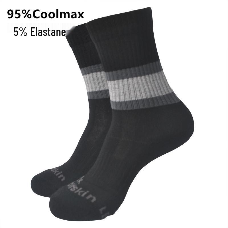 Kalın Havlu Tabanlı Dış Mekan Hızlı Kuruyan Coolmax Yürüyüş Çorapları