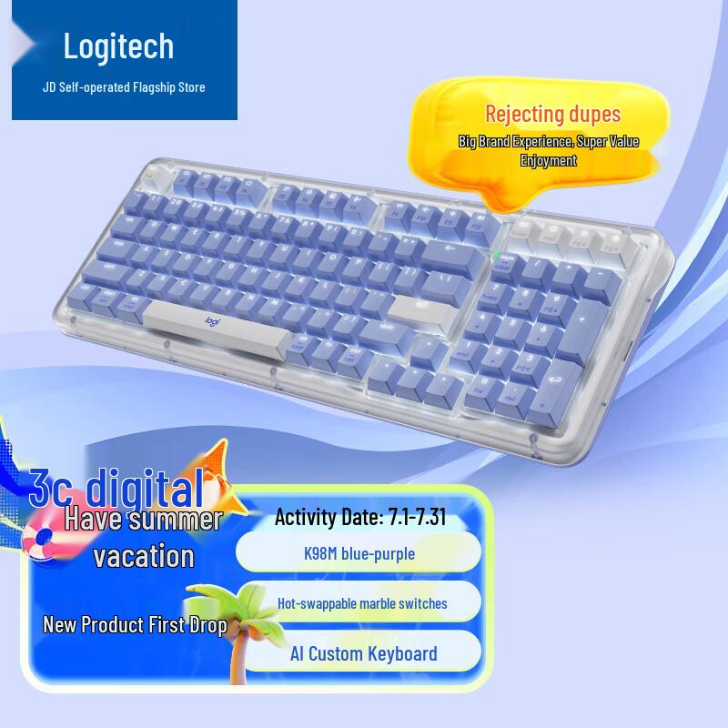 

Logitech ALTO KEYS K98M Custom Wireless Mechanical Keyboard