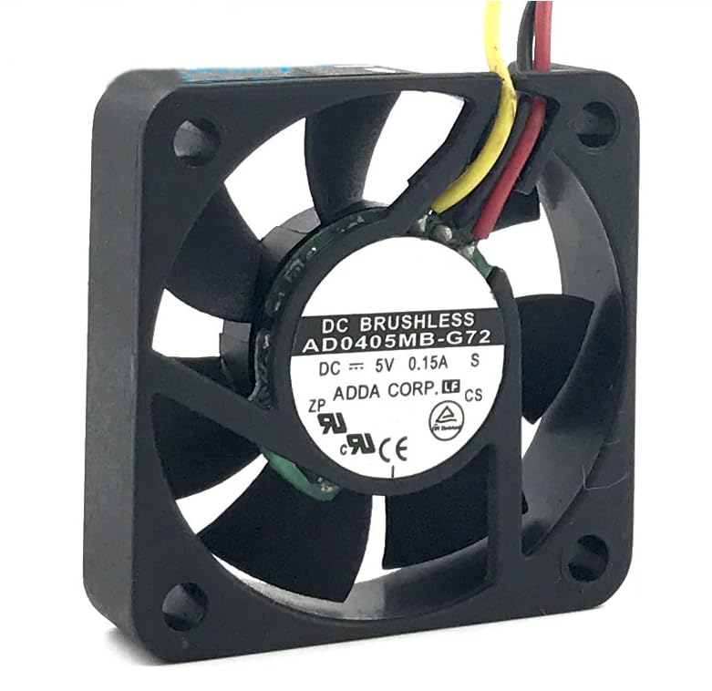 Genuine AD0405MB-G72 Cooling Fan, DC5V 0.15A, 3-wire
