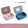 Creative Cute Plastic Soap Dish with Lid: Stylish Soap Holder and Drainer for Bathroom Storage