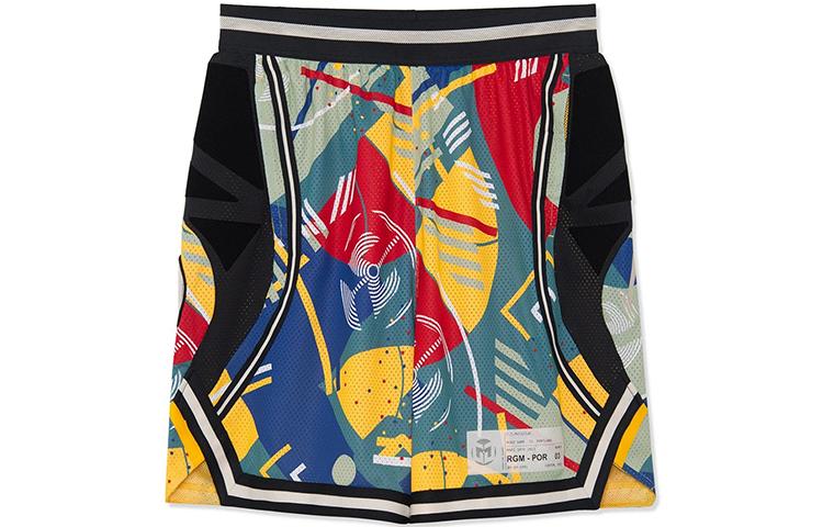 Li Ning Casual Shorts Men s Fresh Fruit Yellow All Over Print AAPR413-1 L