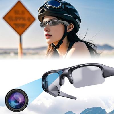 1080P Cycling Sports Camera Glasses 140 Degrees Wide Angle WiFi Video Camera