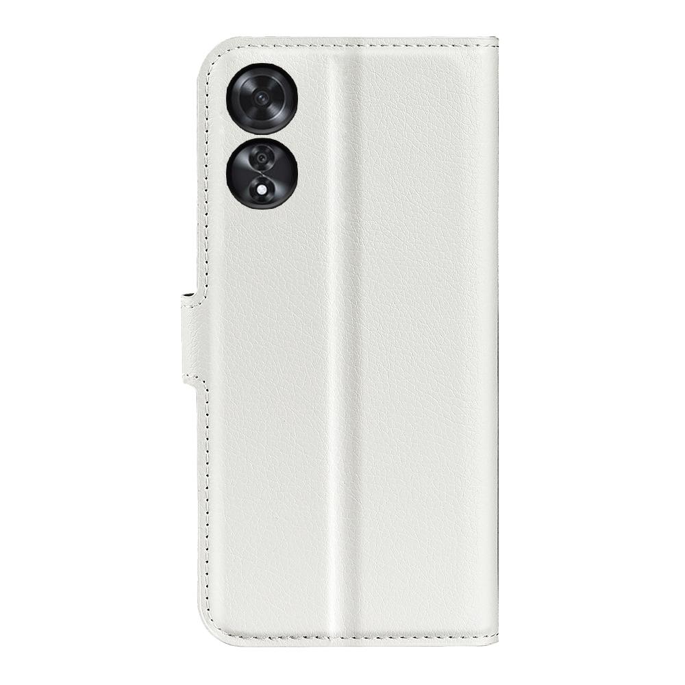 For Oppo A60 4G Case Anti-Drop Litchi Texture Leather Wallet Phone Cover