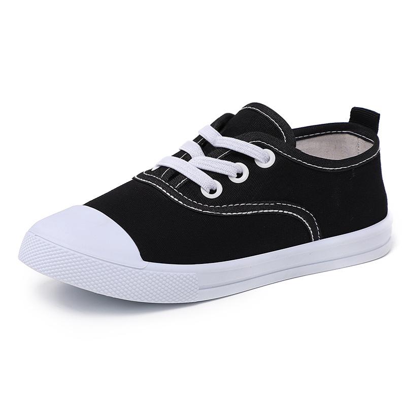 Classmate Canvas Shoes Versatile New Middle-aged and Older Children's Baby Children's Shoes Fashionable Boys' Casual Shoes Cookie Soles 1-6 Years Old