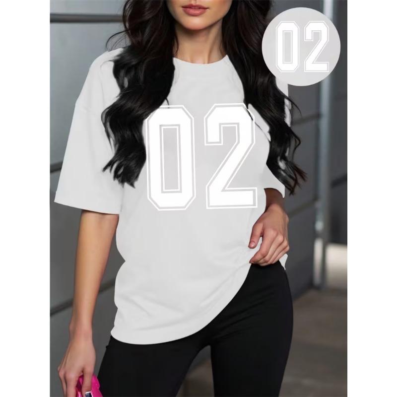 Ladies Casual Short Sleeve T-Shirt