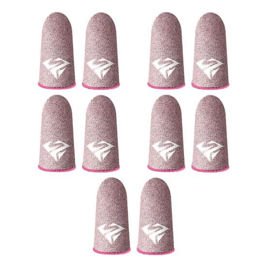 5 párů návleků na prsty Mobilní herní chránič prstů Ultra-vysoká citlivost, nepoškrábání, prodyšnost Konečky prstů Kryty prstů Rukavice na palce