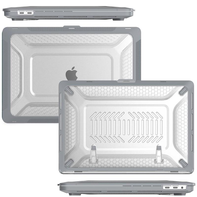 Защитный чехол для MacBook Pro 13-дюймовый Air с функцией подставки Пластиковая крышка-оболочка для моделей M1 M2 M3