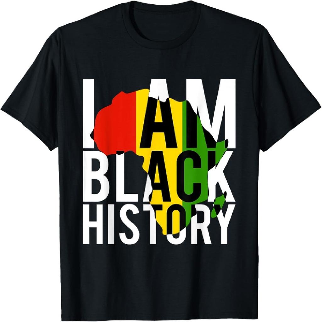 I Am Black History - Black History Month & Pride Gift T-Shirt