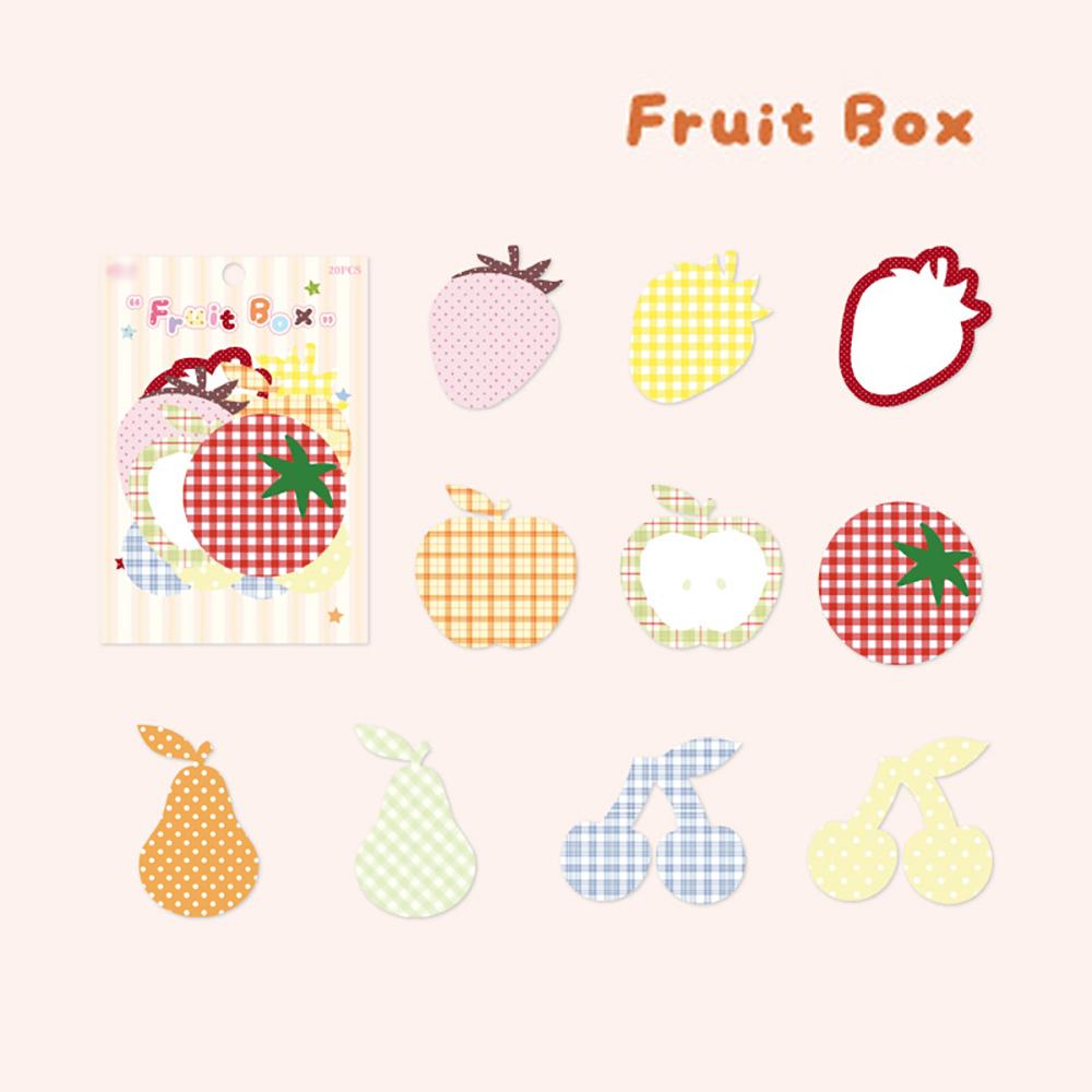 

White kraft paper sticker pack, Candy Sweetheart series, cute Instagram style tent decoration DIY label stickers