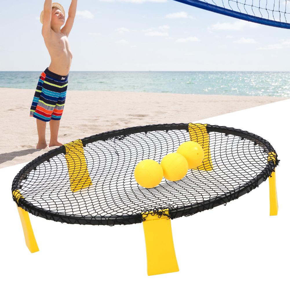 

Мини Набор для игры в пляжный волейбол с насосом для досуга, развлечений, фитнеса, вечеринок
