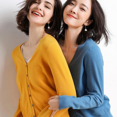 Women Fashion Cardigan Thin Sweater Pure Color Long Sleeve Open Front Cardigan Plus Size Coat Outwear
