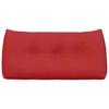 Back Cushion Red 100 x 24 x 50 cm Fabric