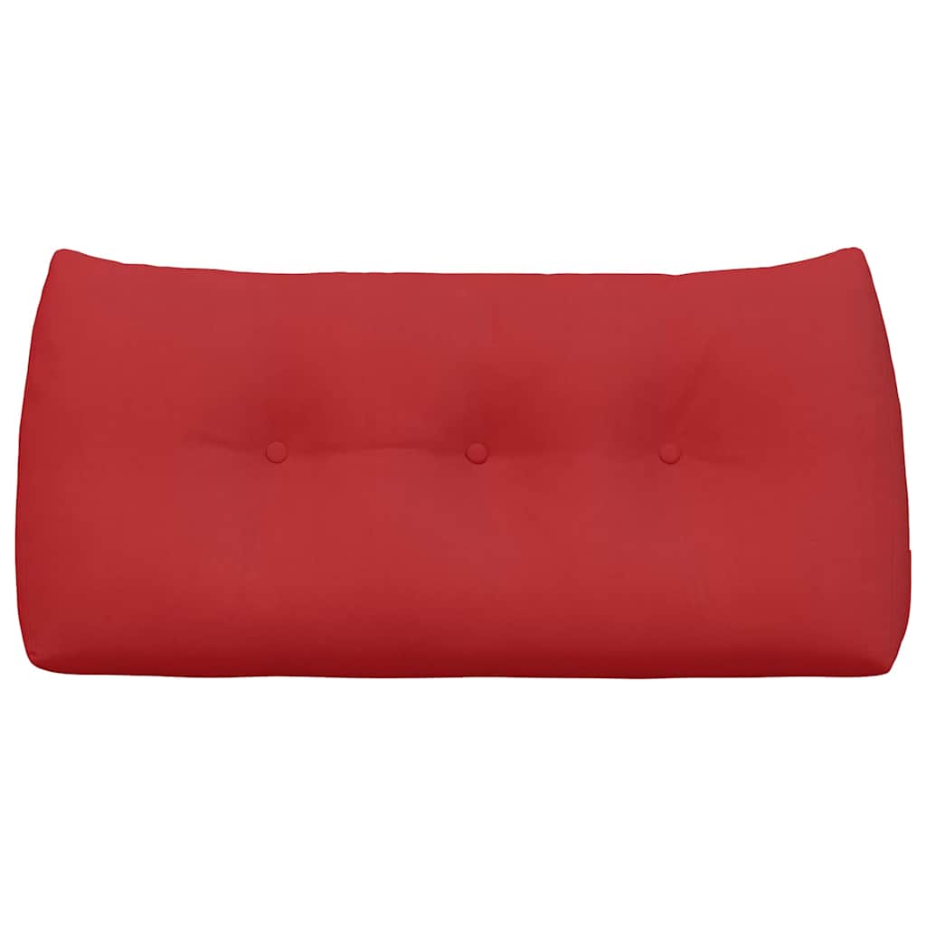 Back Cushion Red 100 x 24 x 50 cm Fabric