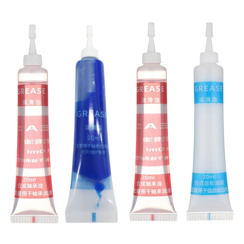 Fishing Reel Care Combo Fishing Reel Oil Grease Kit for Fishing Reel Maintenance Spinning Reel & Bearing Maintenance Oil