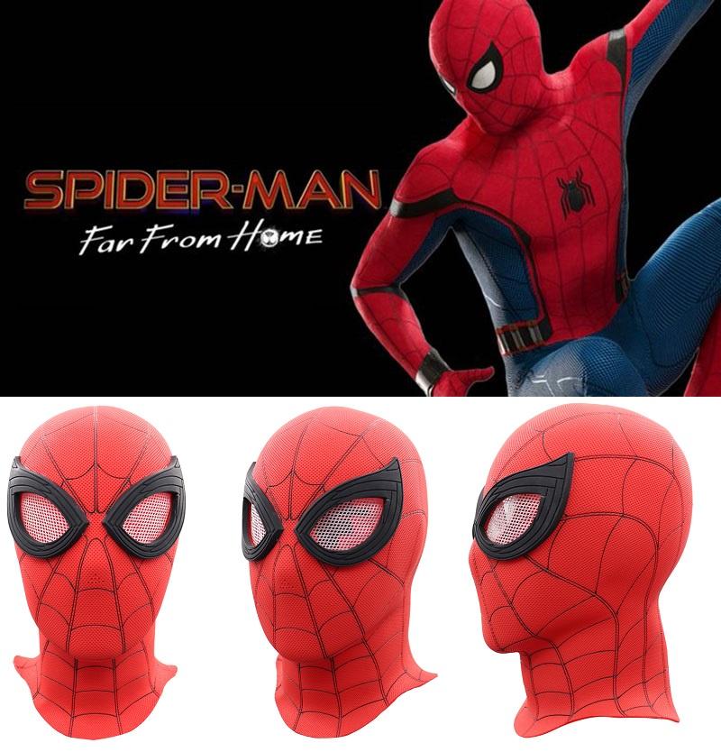 Authentic Spider Man Far From Home Pvc Lenses Mask Full Head Helmet For Cosplay Lovers