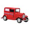 Alloy Car Toy Vintage Simulation Vehicle Model Children Kid Pull Back Vehicle Toy(Red )